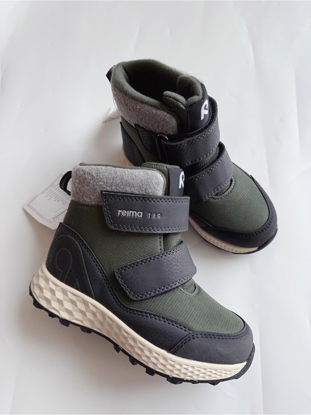 REIMA Olive Green Winter Boots - Tec